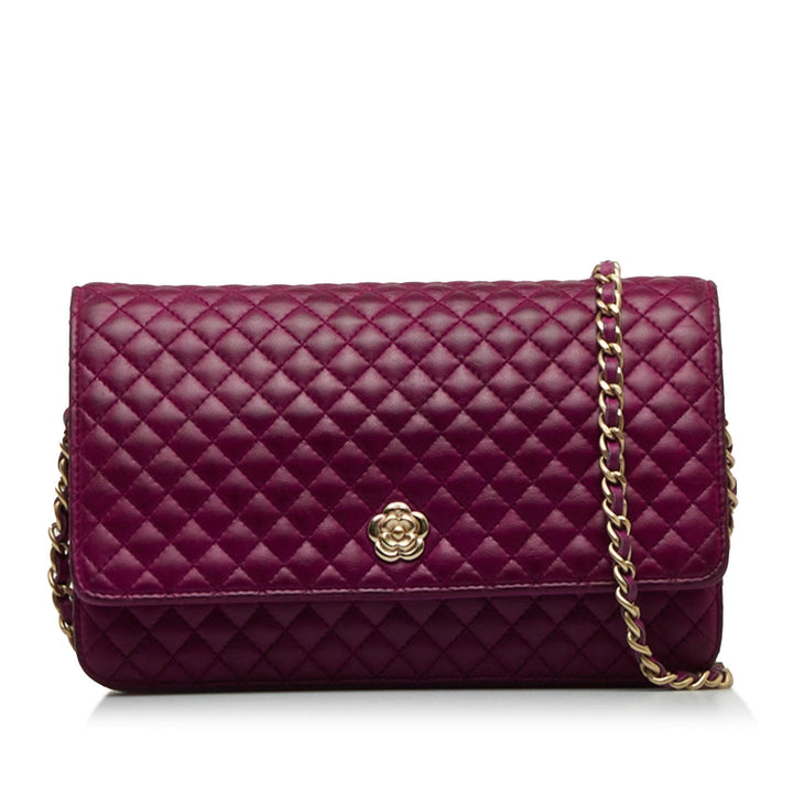 Top Quality Chanel Camellia Wallet On Chain (SHG-1XuqTd)