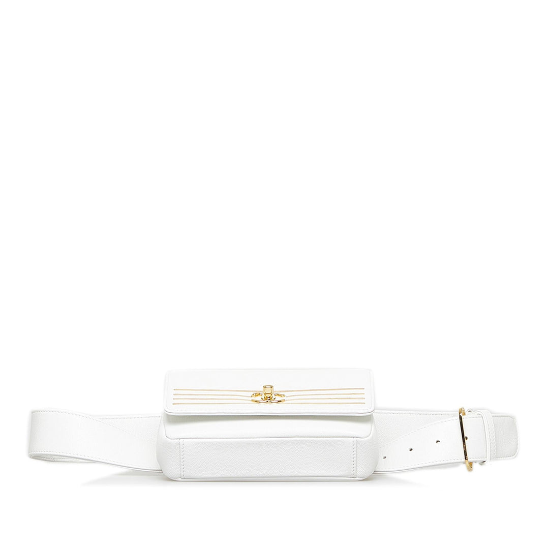 Top Quality Chanel Captain Gold Belt Bag (SHG-LfTPGv)