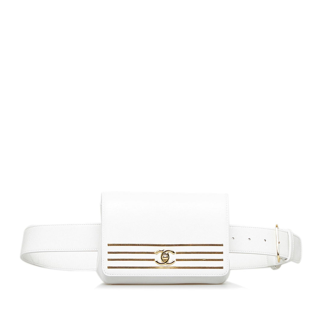 Top Quality Chanel Captain Gold Belt Bag (SHG-LfTPGv)