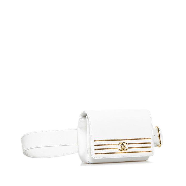 Top Quality Chanel Captain Gold Belt Bag (SHG-LfTPGv)