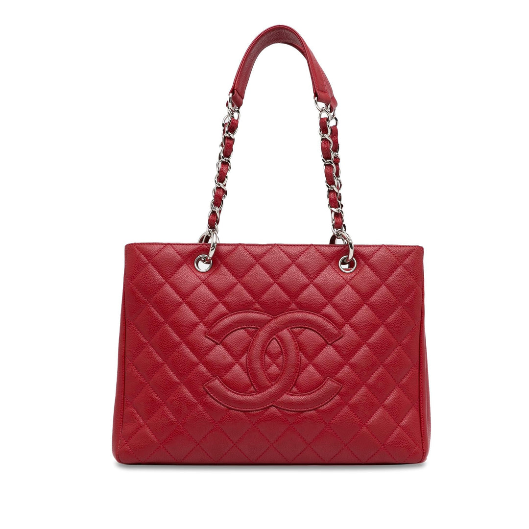 Top Quality Chanel Caviar Grand Shopping Tote (SHG-HTwCiV)