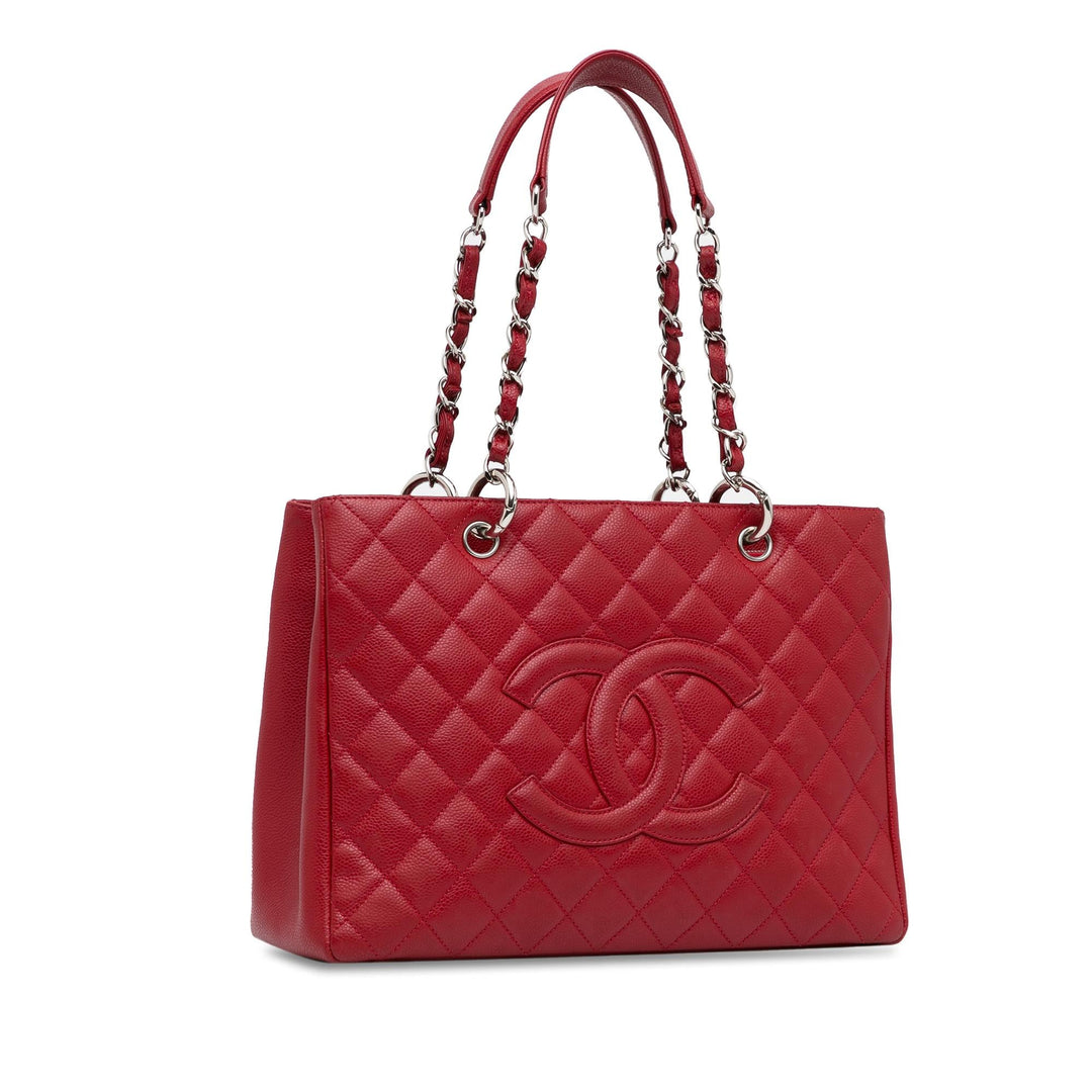 Top Quality Chanel Caviar Grand Shopping Tote (SHG-HTwCiV)
