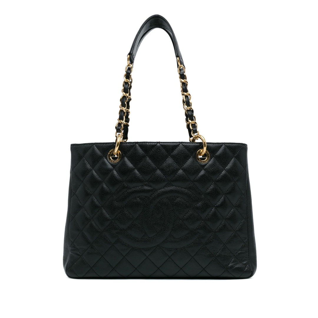 Top Quality Chanel Caviar Grand Shopping Tote (SHG-8A60Nv)