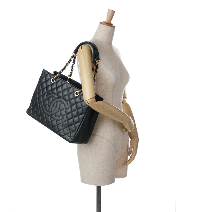 Top Quality Chanel Caviar Grand Shopping Tote (SHG-8A60Nv)