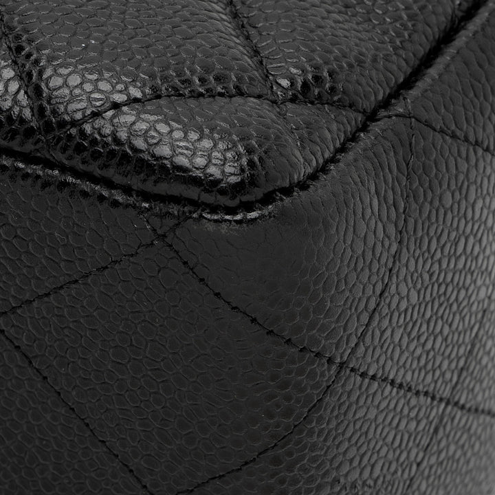 Top Quality Chanel Caviar Leather Classic Jumbo Single Flap Bag (SHF-LHfnsx)