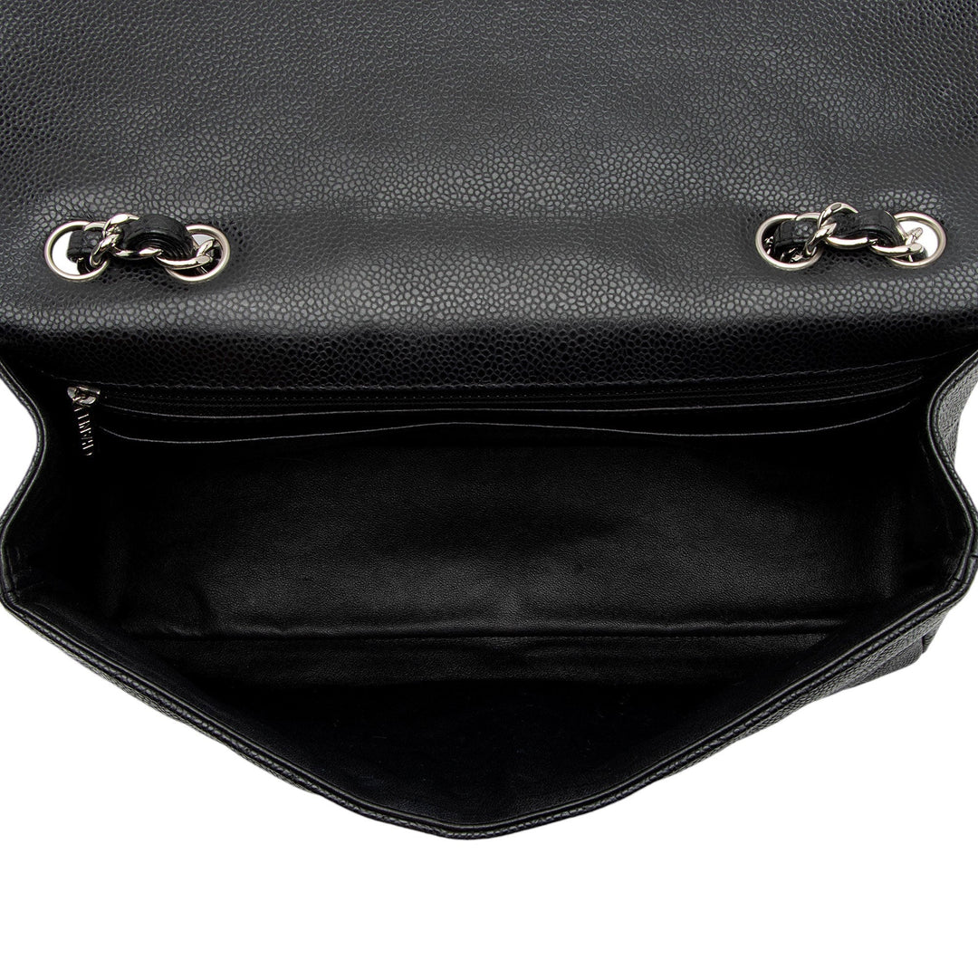 Top Quality Chanel Caviar Leather Classic Jumbo Single Flap Bag (SHF-LHfnsx)