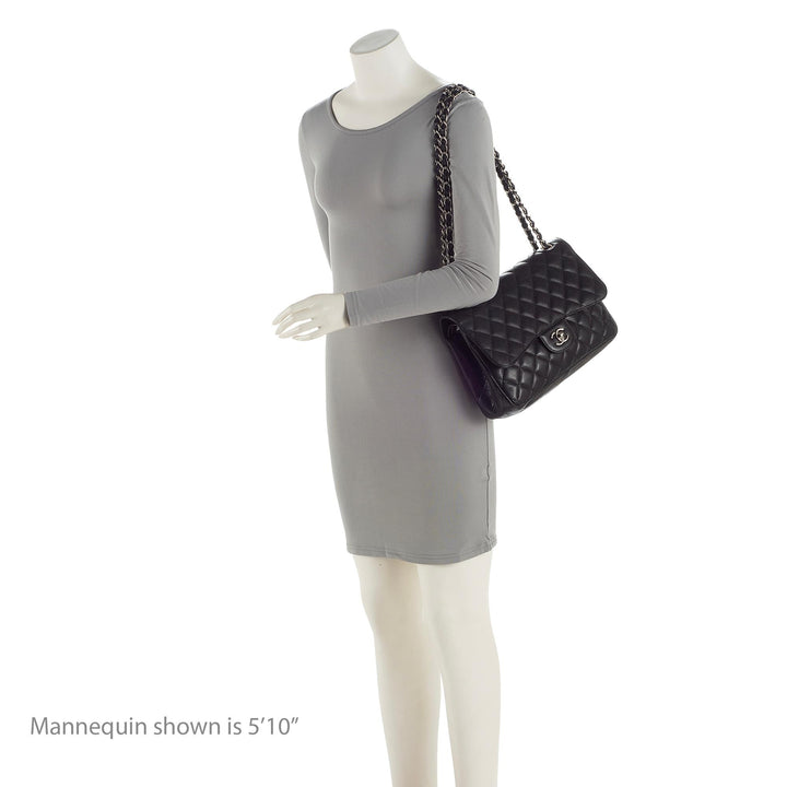 Top Quality Chanel Caviar Leather Classic Jumbo Single Flap Bag (SHF-LHfnsx)