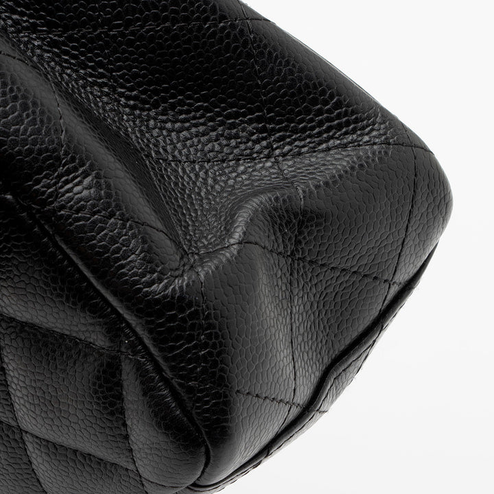 Top Quality Chanel Caviar Leather Classic Maxi Double Flap Bag (SHF-v8U2qf)