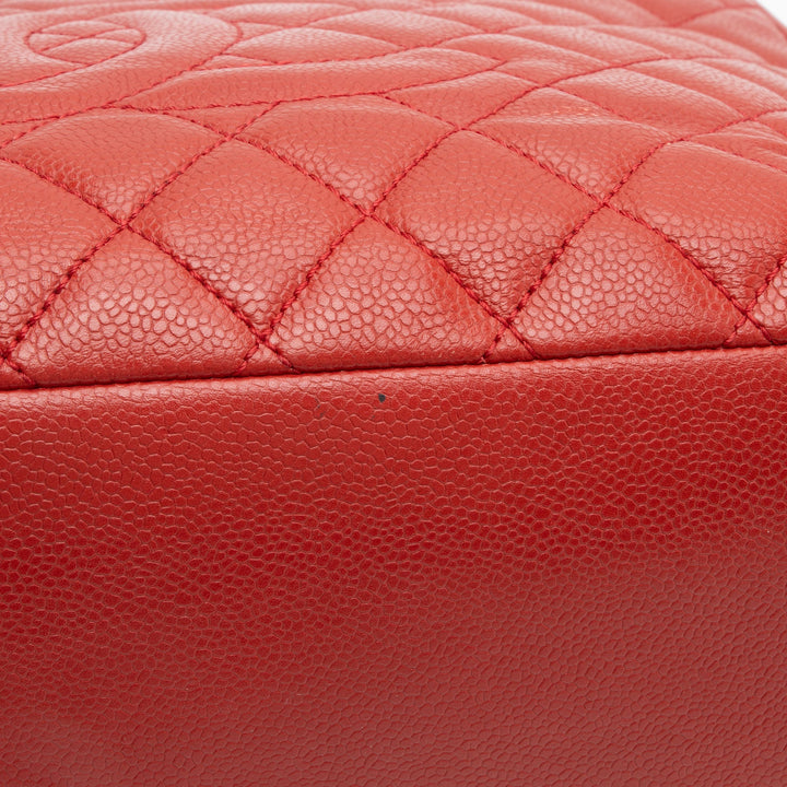 Top Quality Chanel Caviar Leather Grand Shopping Tote (SHF-iVvflz)