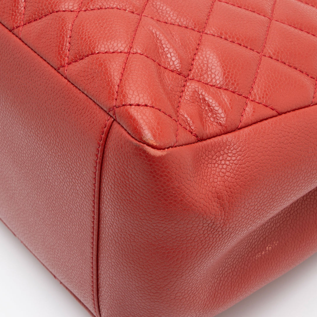 Top Quality Chanel Caviar Leather Grand Shopping Tote (SHF-iVvflz)