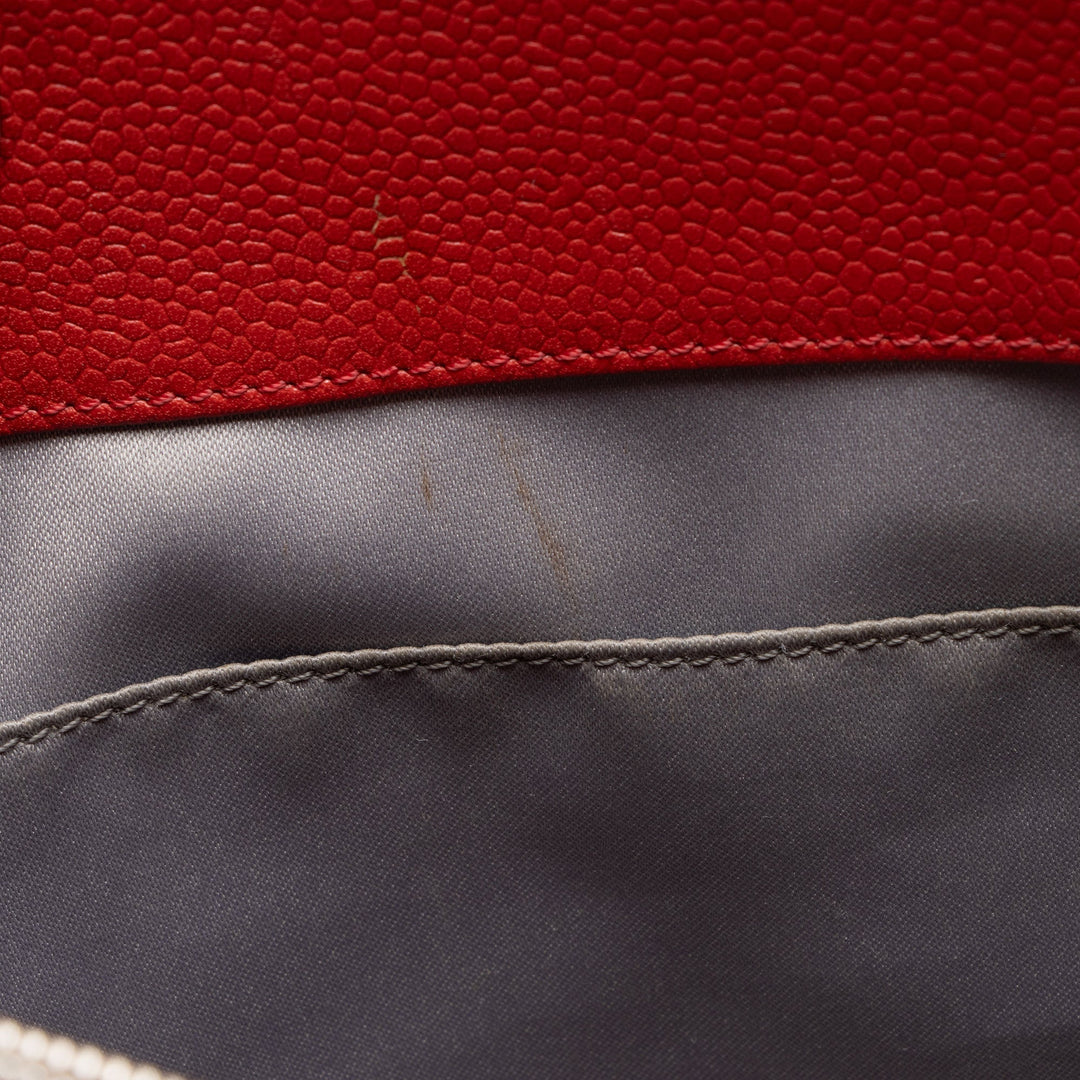 Top Quality Chanel Caviar Leather Grand Shopping Tote (SHF-iVvflz)