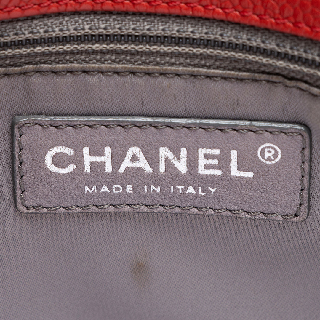 Top Quality Chanel Caviar Leather Grand Shopping Tote (SHF-iVvflz)