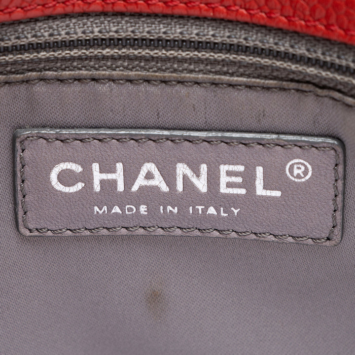 Top Quality Chanel Caviar Leather Grand Shopping Tote (SHF-iVvflz)