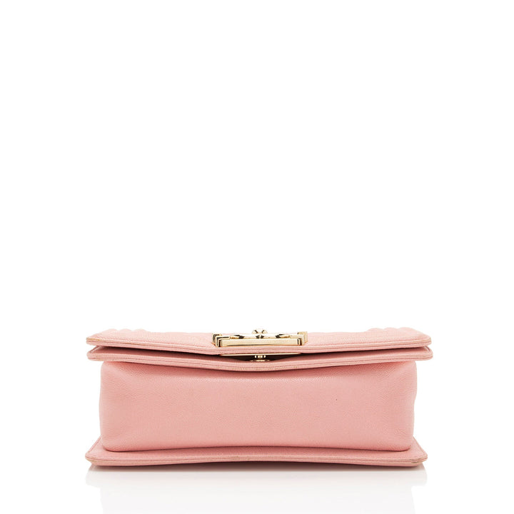 Top Quality Chanel Caviar Leather Small Boy Bag (SHF-kpn6MN)