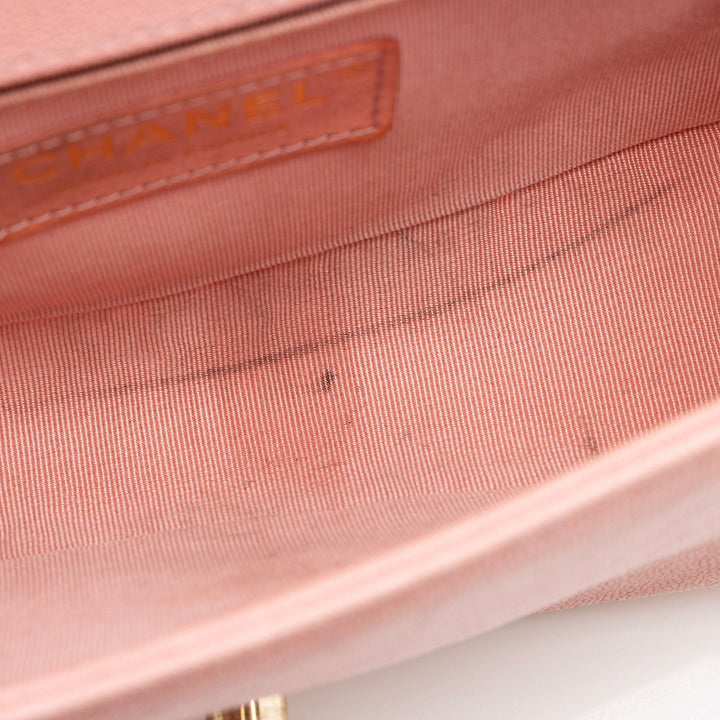 Top Quality Chanel Caviar Leather Small Boy Bag (SHF-kpn6MN)