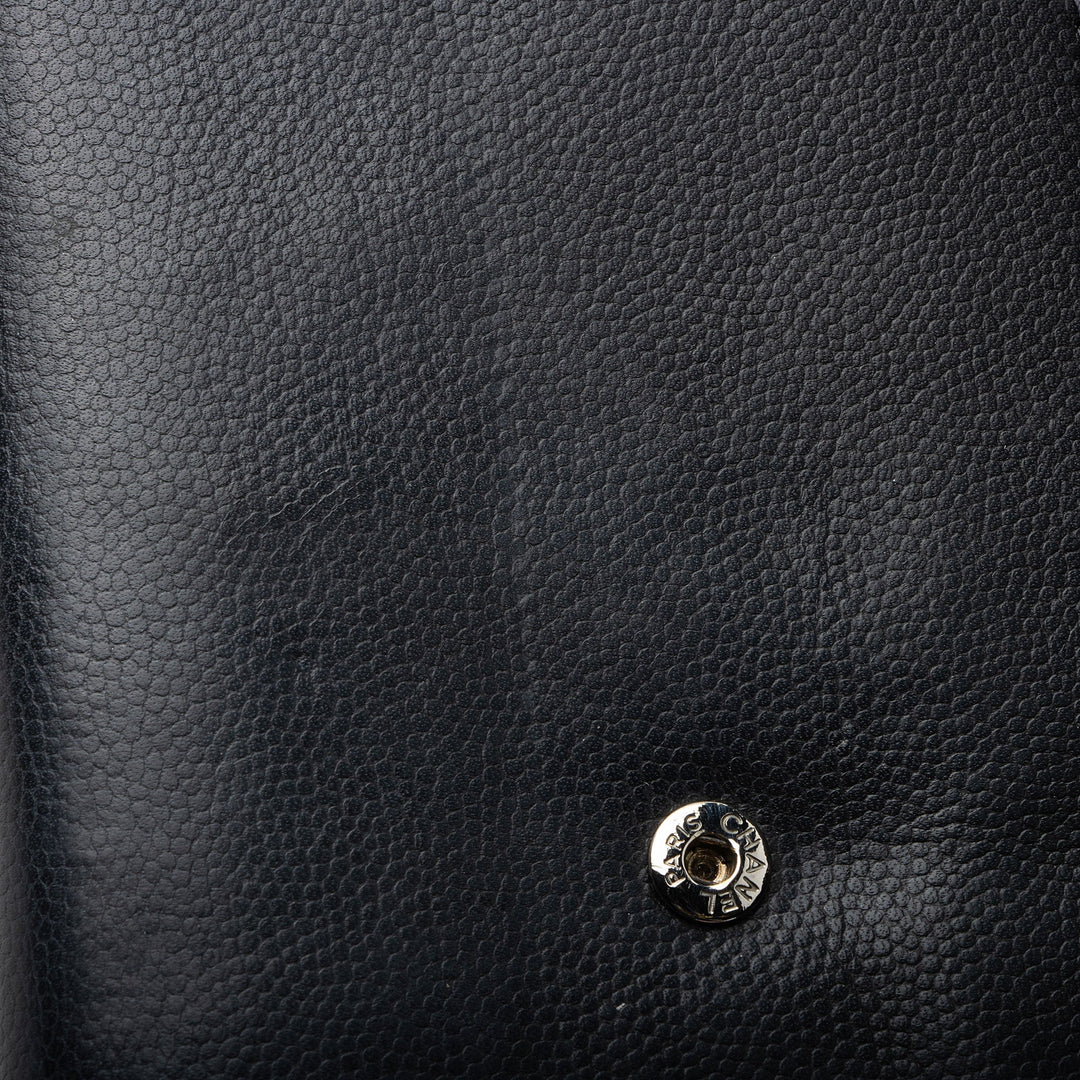 Top Quality Chanel Caviar Leather Timeless Wallet (SHF-kbpgFo)