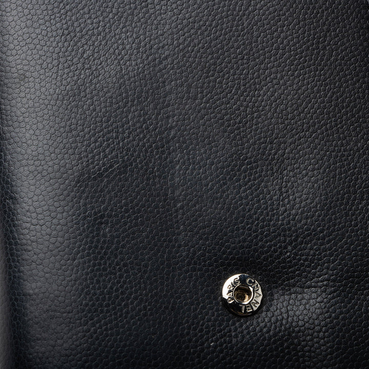 Top Quality Chanel Caviar Leather Timeless Wallet (SHF-kbpgFo)