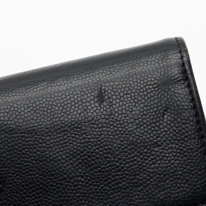 Top Quality Chanel Caviar Leather Timeless Wallet (SHF-kbpgFo)