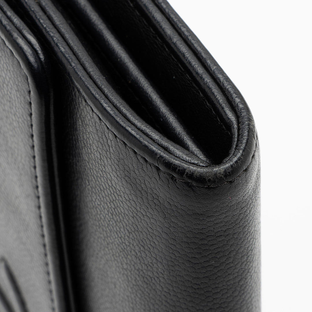 Top Quality Chanel Caviar Leather Timeless Wallet (SHF-kbpgFo)