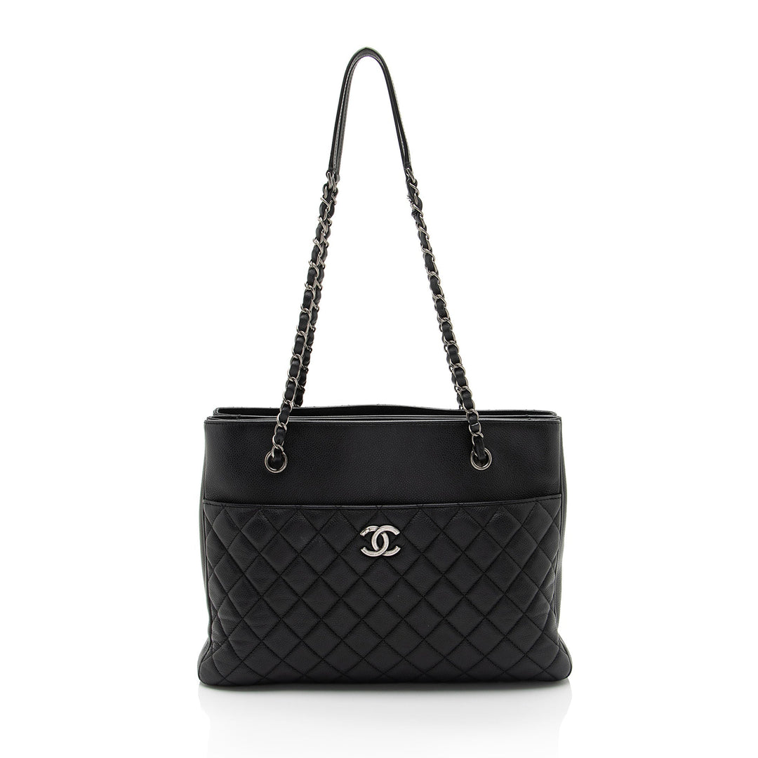 Top Quality Chanel Caviar Leather Urban Companion Tote (SHF-nAN9Fg)