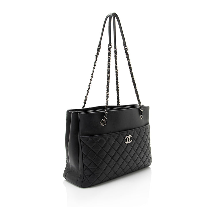 Top Quality Chanel Caviar Leather Urban Companion Tote (SHF-nAN9Fg)