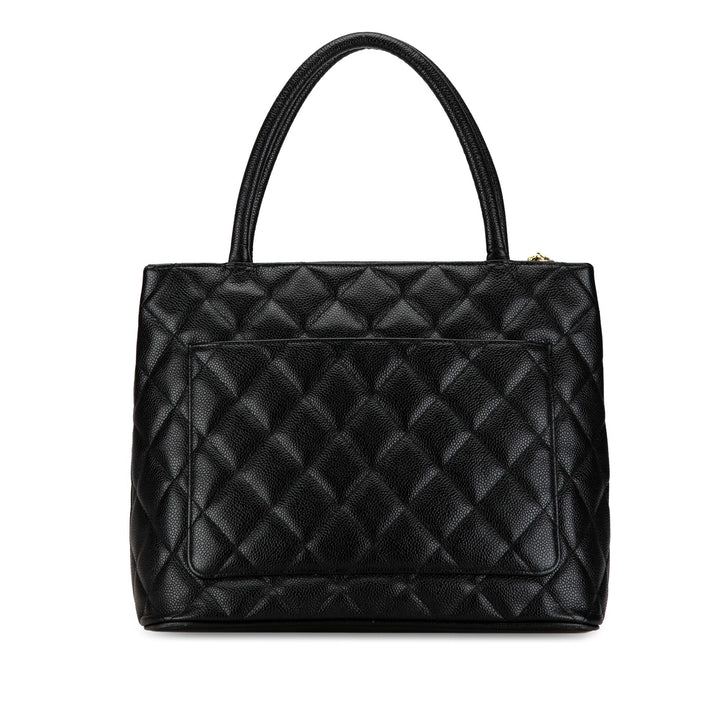 Top Quality Chanel Caviar Medallion Tote (SHG-lt8XBk)