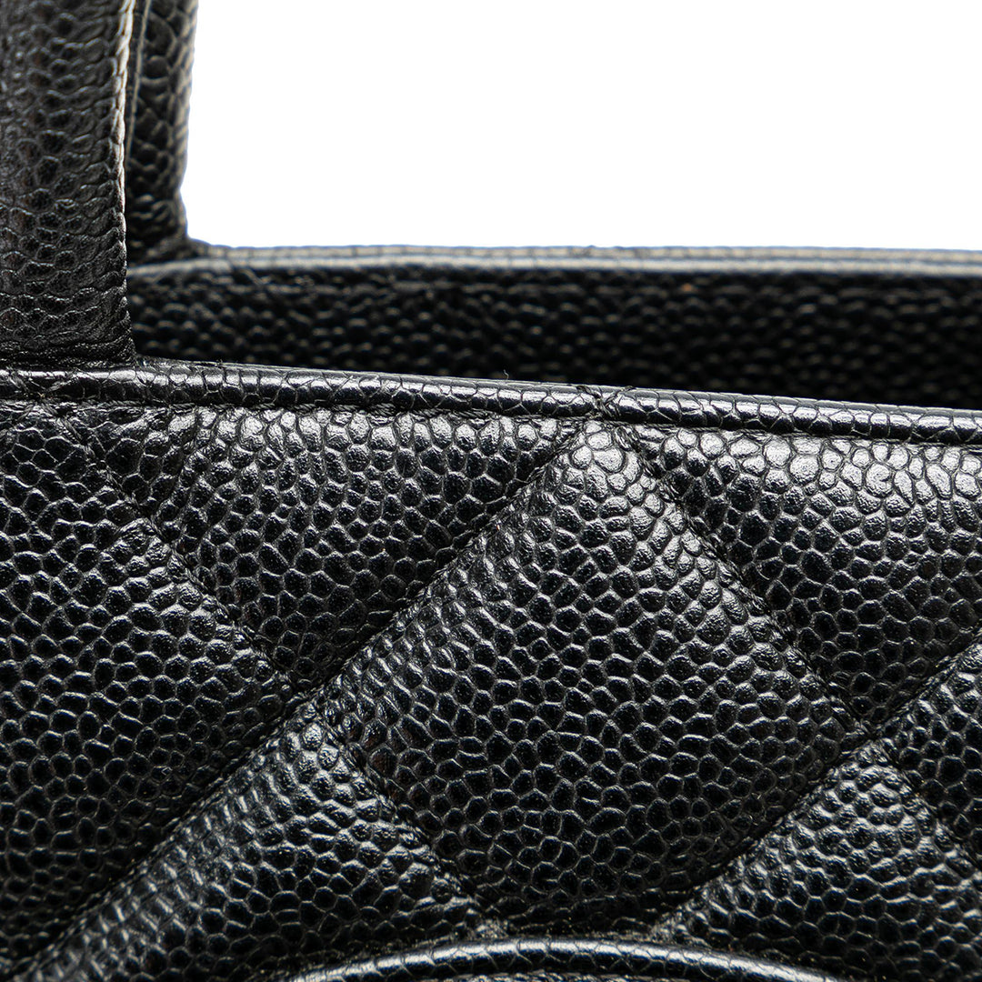 Top Quality Chanel Caviar Medallion Tote (SHG-lt8XBk)