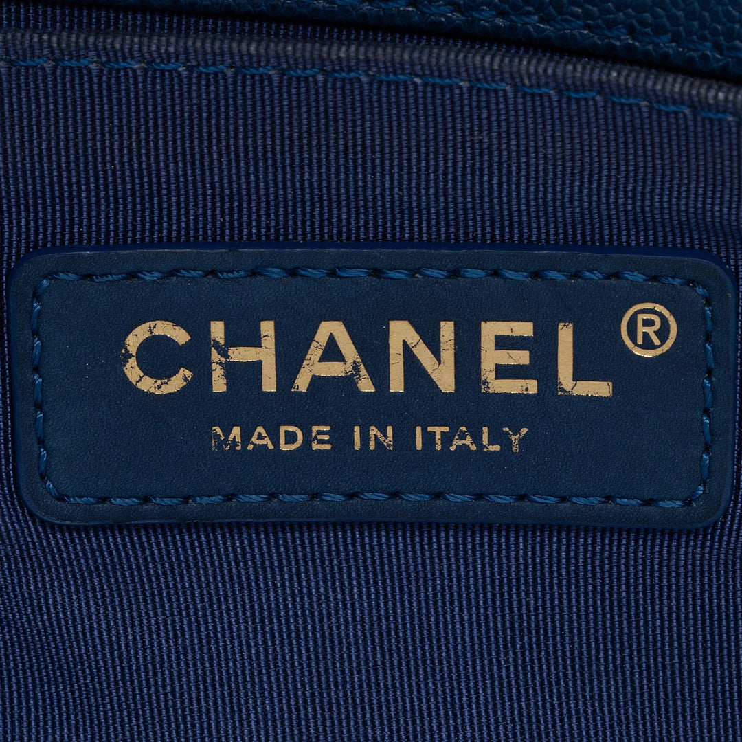 Top Quality Chanel Chevron Caviar Leather Small Boy Bag (SHF-8Ra64e)