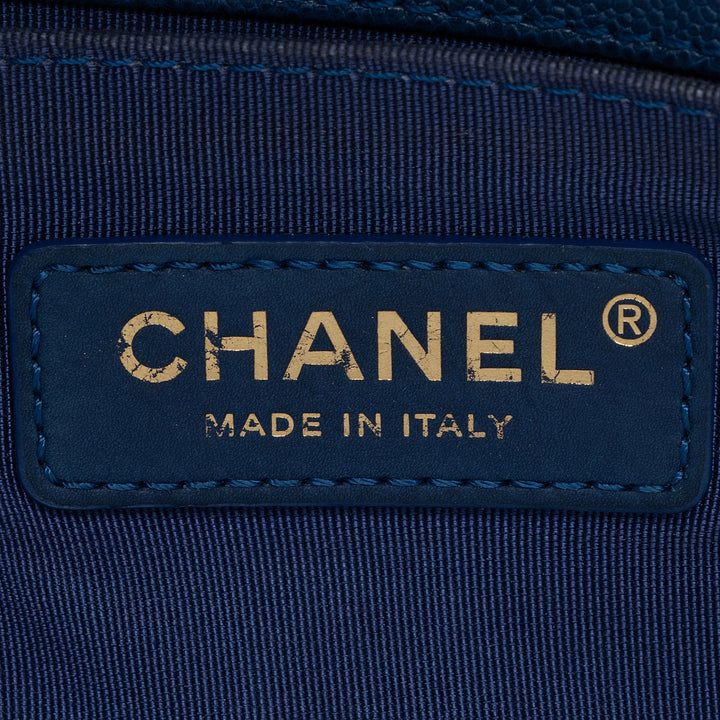 Top Quality Chanel Chevron Caviar Leather Small Boy Bag (SHF-8Ra64e)