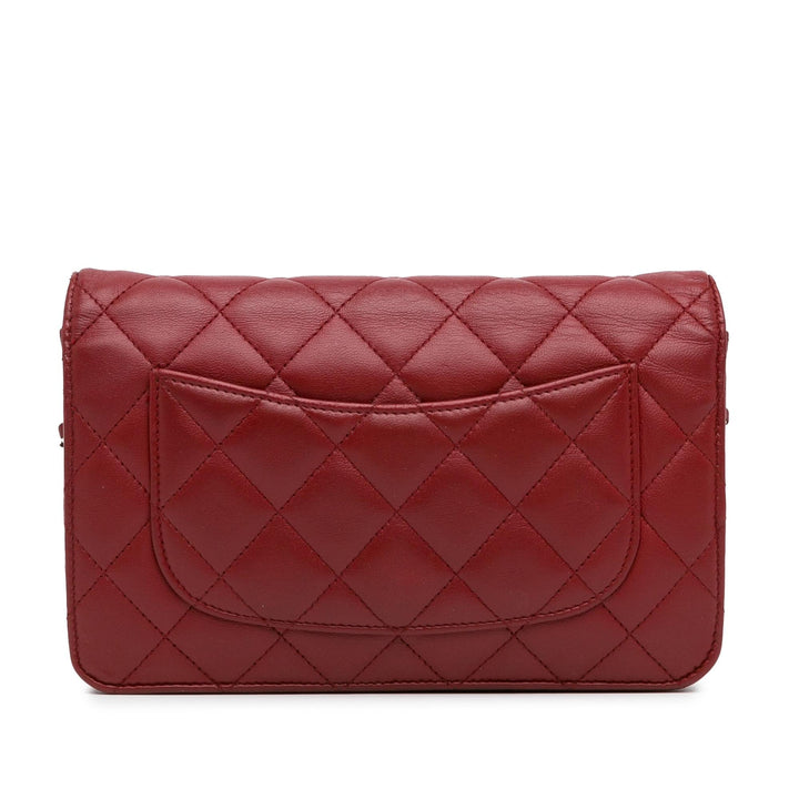 Top Quality Chanel Classic Lambskin Wallet on Chain (SHG-dvorTm)
