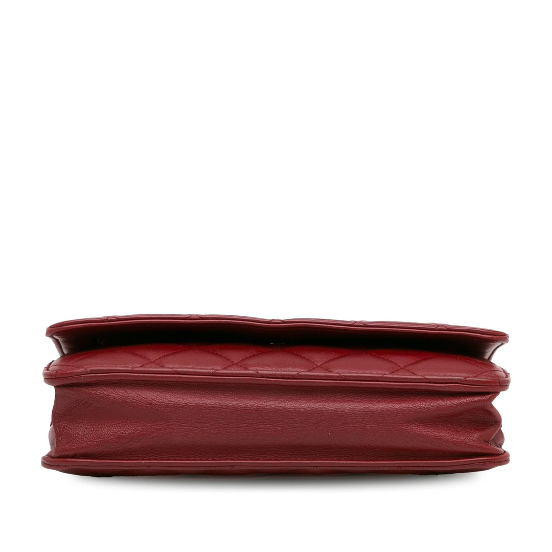 Top Quality Chanel Classic Lambskin Wallet on Chain (SHG-dvorTm)