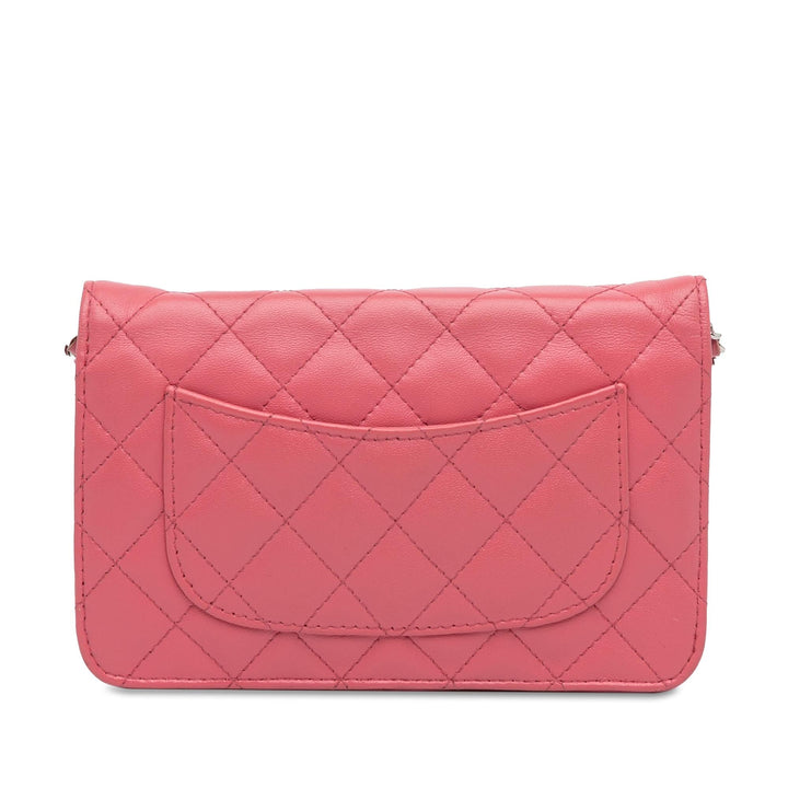 Top Quality Chanel Classic Lambskin Wallet on Chain (SHG-3Welw5)