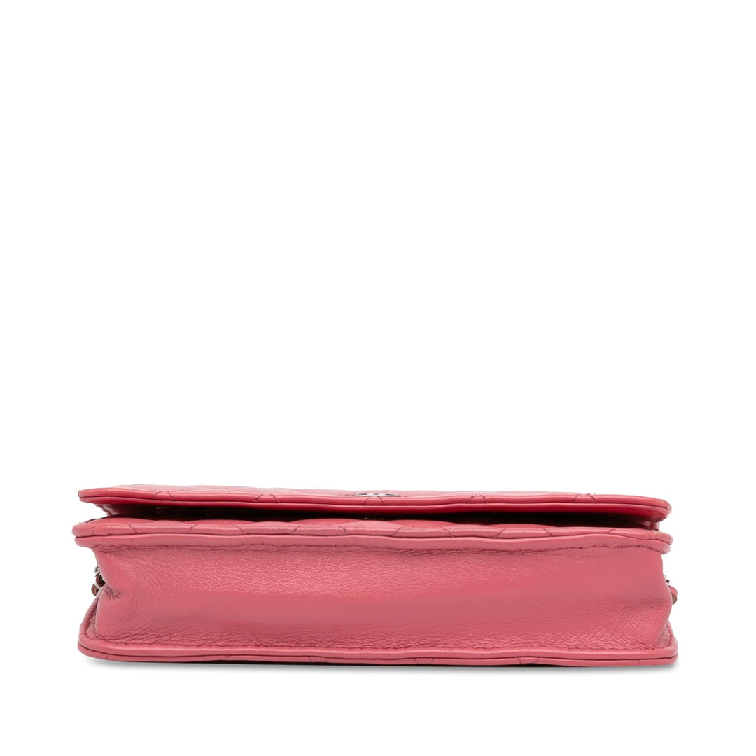 Top Quality Chanel Classic Lambskin Wallet on Chain (SHG-3Welw5)