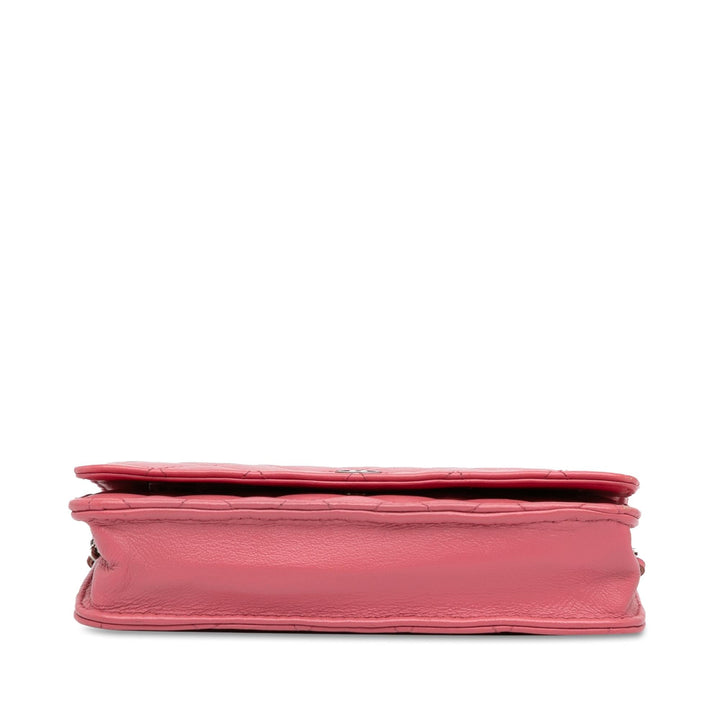 Top Quality Chanel Classic Lambskin Wallet on Chain (SHG-3Welw5)