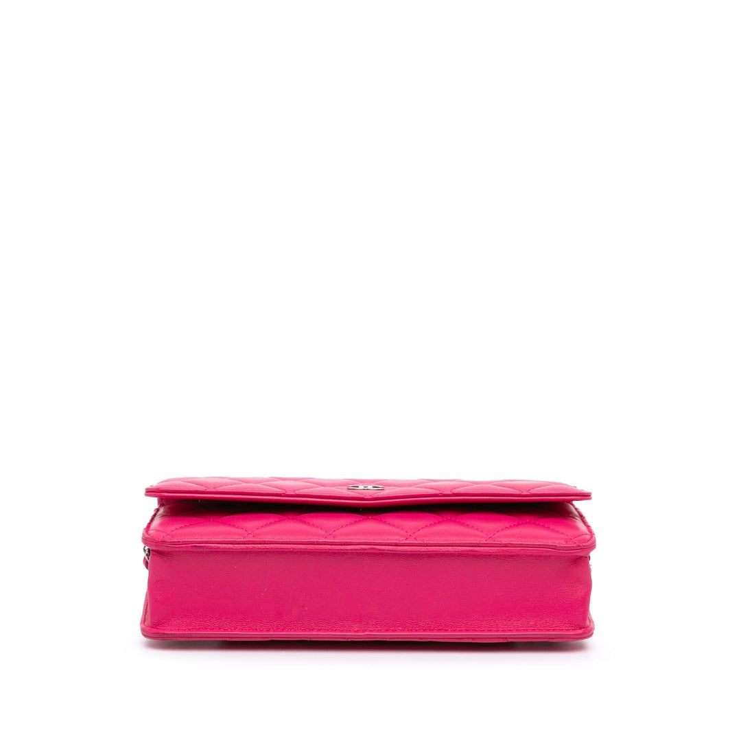 Top Quality Chanel Classic Lambskin Wallet on Chain (SHG-FlAYs1)