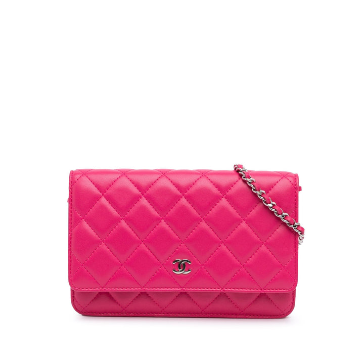 Top Quality Chanel Classic Lambskin Wallet on Chain (SHG-FlAYs1)