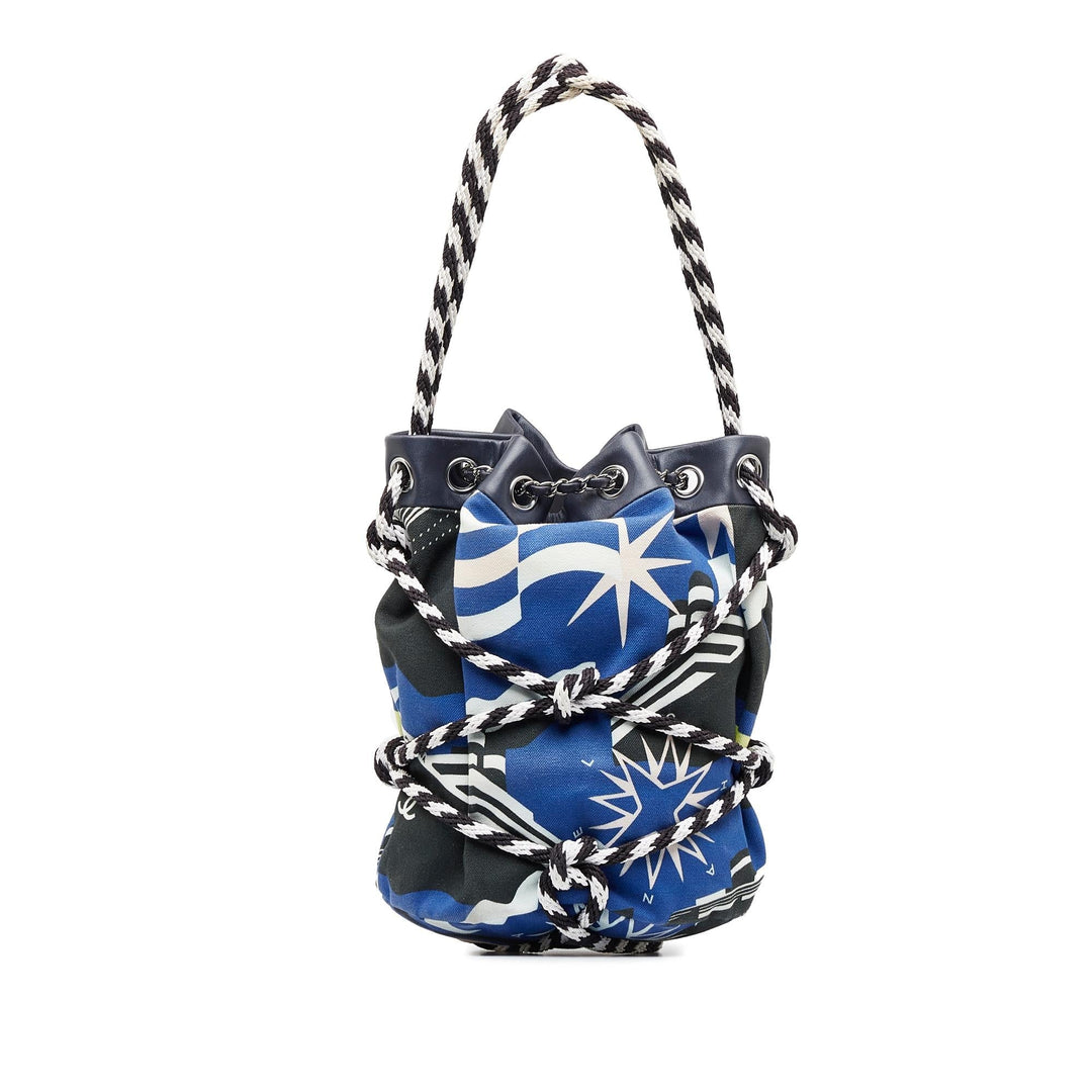 Top Quality Chanel Cotton Drawstring Bag (SHG-uPFXq7)
