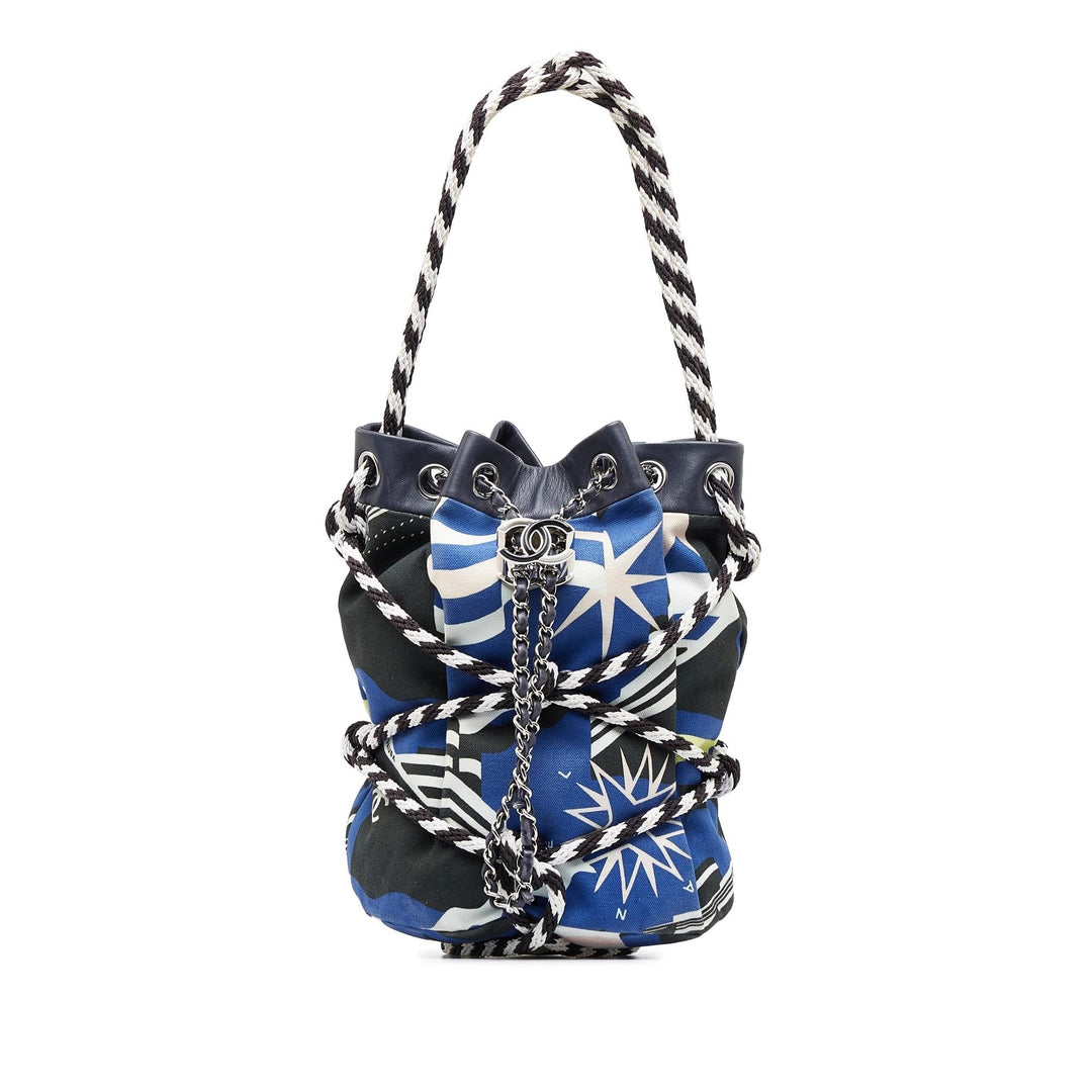 Top Quality Chanel Cotton Drawstring Bag (SHG-uPFXq7)