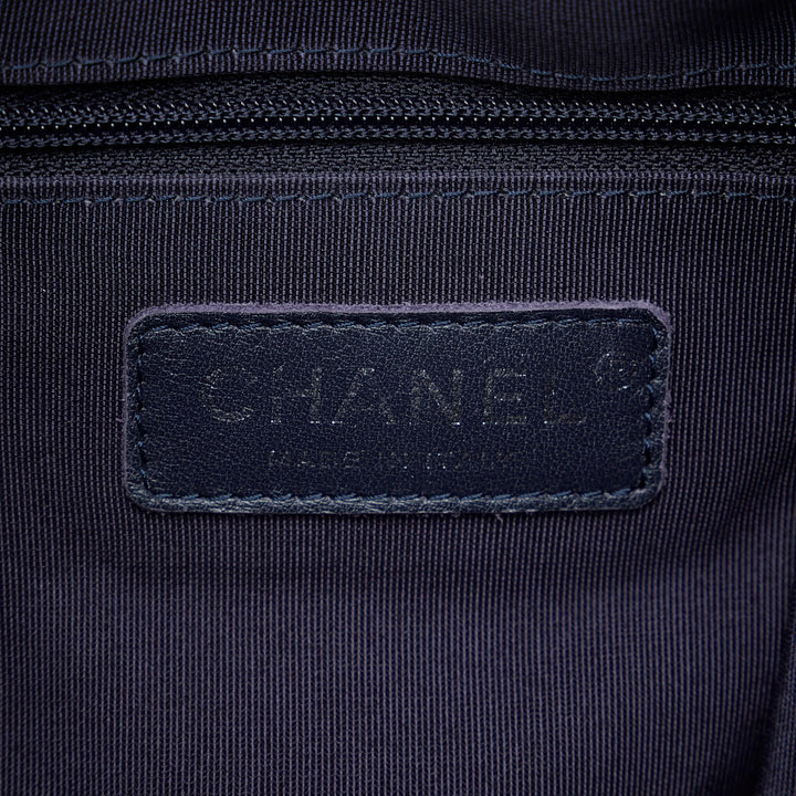 Chanel Cotton Drawstring Bag (SHG-uPFXq7)