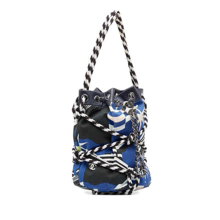 Top Quality Chanel Cotton Drawstring Bag (SHG-uPFXq7)