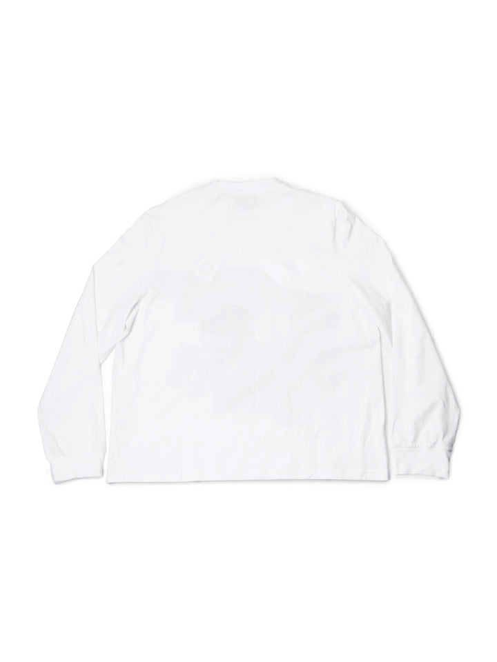 Top Quality Chanel Cotton Sequin CC Logo Shirt White Black