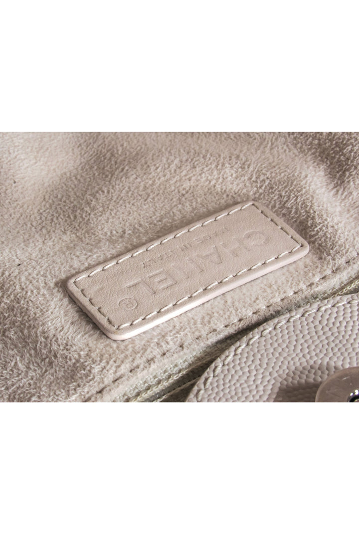 Top Quality Chanel -  Cream Medium Deauville Tote