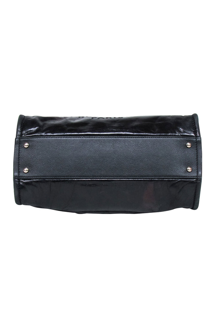 Top Quality Chanel - Deauville Tote Glazed Calfskin Leather