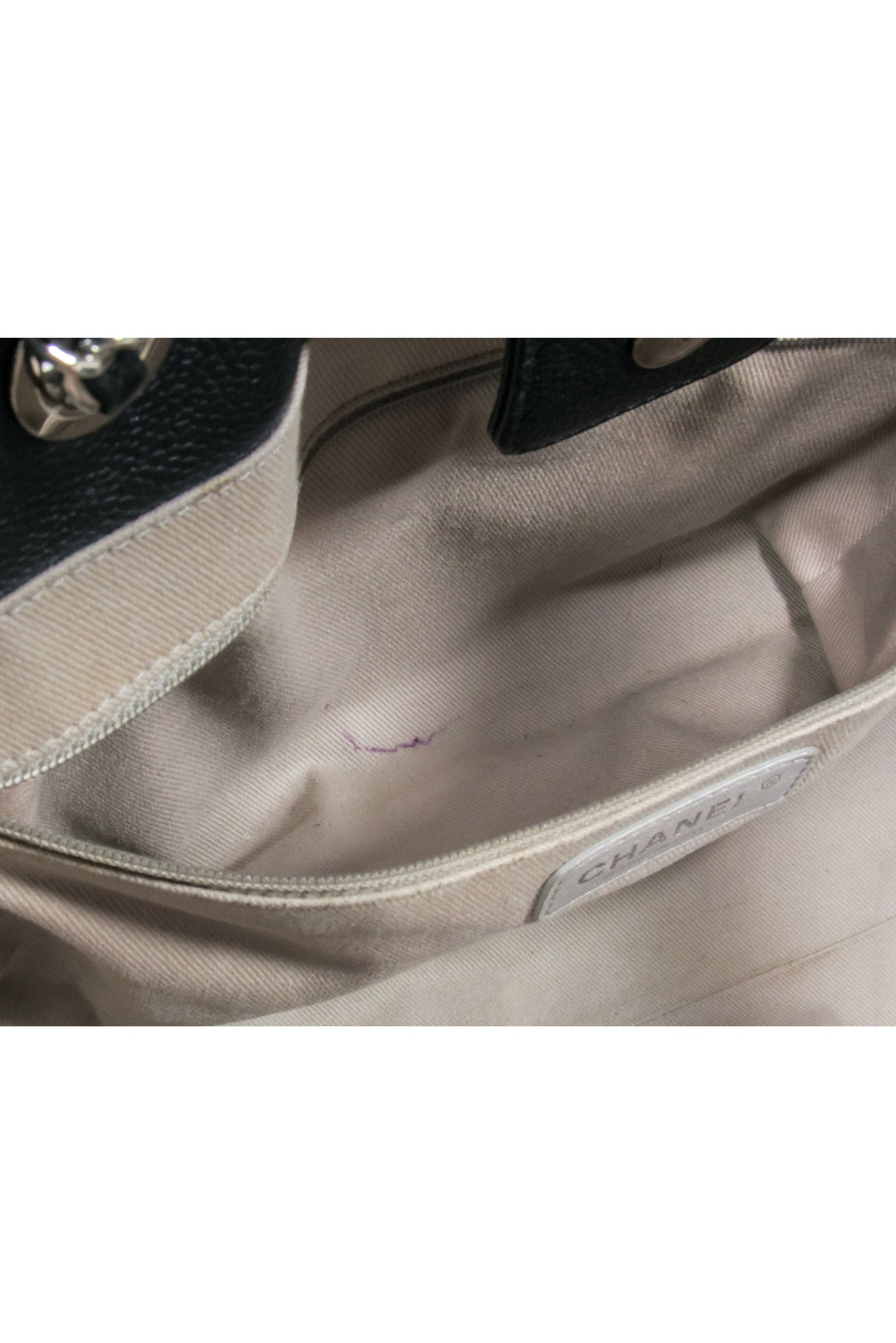 Top Quality Chanel - Deauville Tote Glazed Calfskin Leather