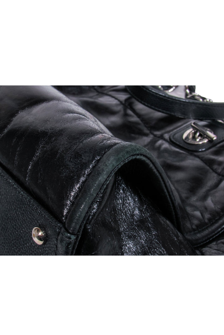 Top Quality Chanel - Deauville Tote Glazed Calfskin Leather