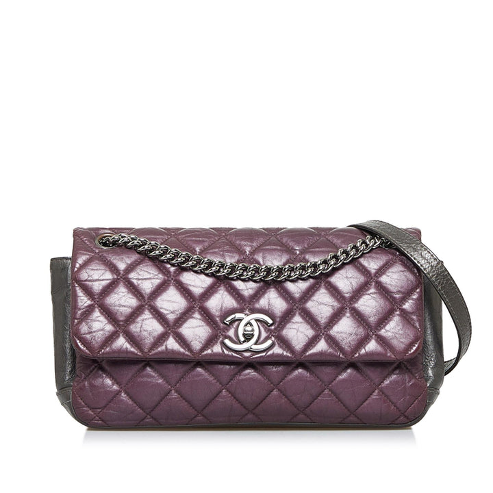 Top Quality Chanel Glazed Matelasse Portobello Flap Bag (SHG-9R78hs)
