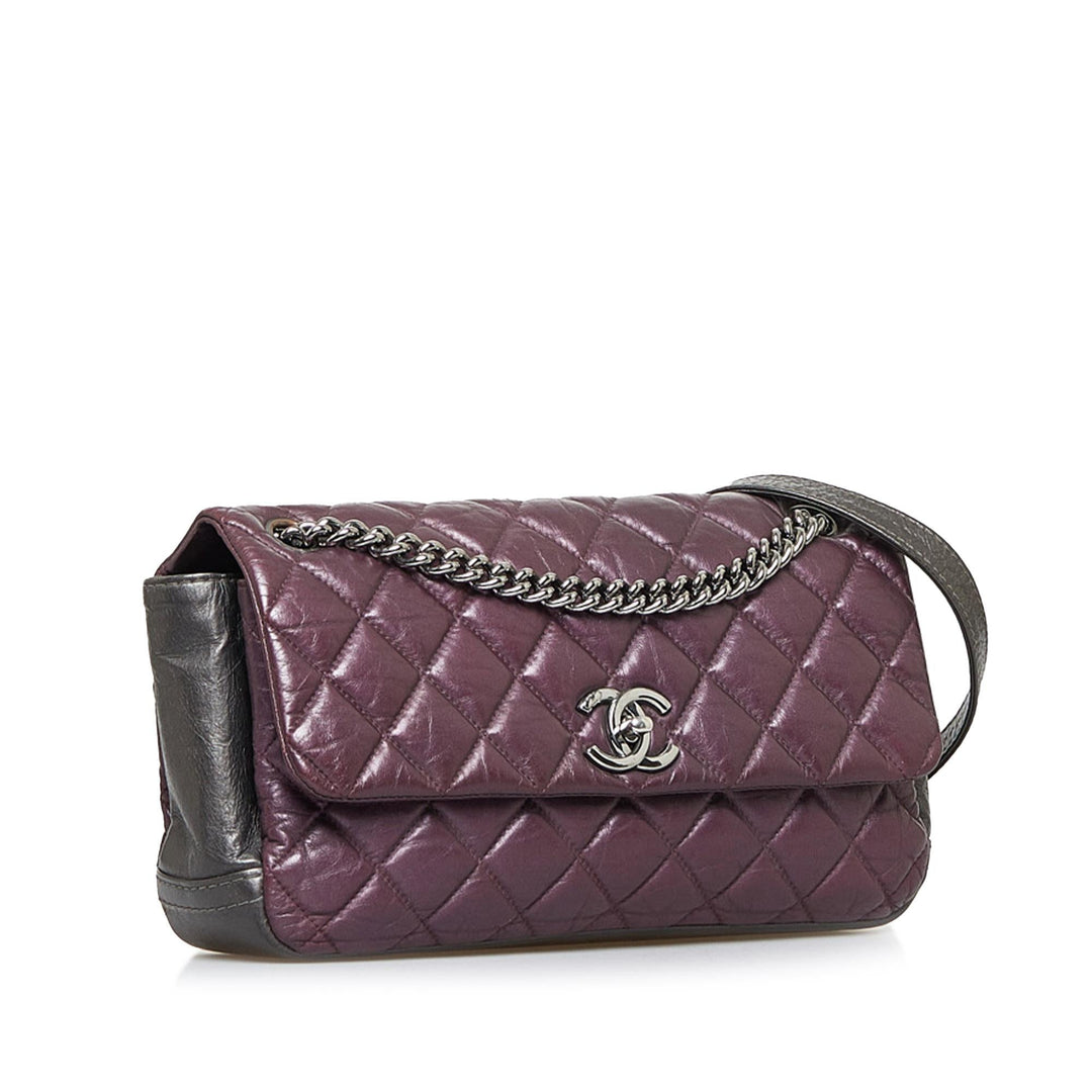 Top Quality Chanel Glazed Matelasse Portobello Flap Bag (SHG-9R78hs)