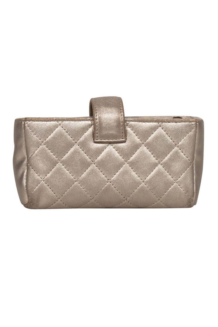 Top Quality Chanel - Gold Leather Coin Purse