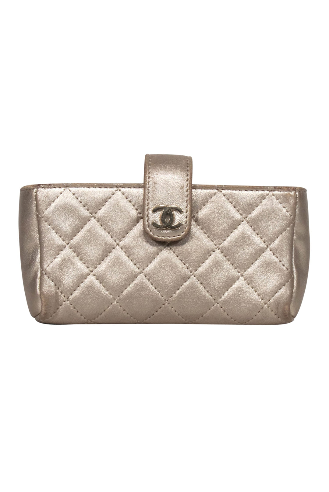 Top Quality Chanel - Gold Leather Coin Purse