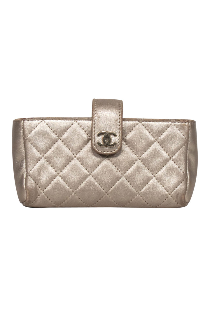 Top Quality Chanel - Gold Leather Coin Purse